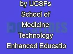 ZOOM Guides by UCSFs School of Medicine Technology Enhanced Educatio