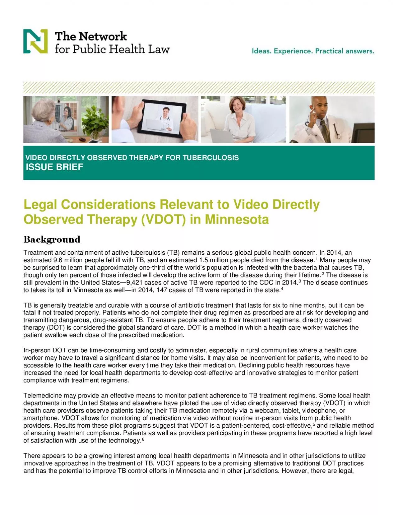 PDF-Legal Considerations Relevant to Video Directly