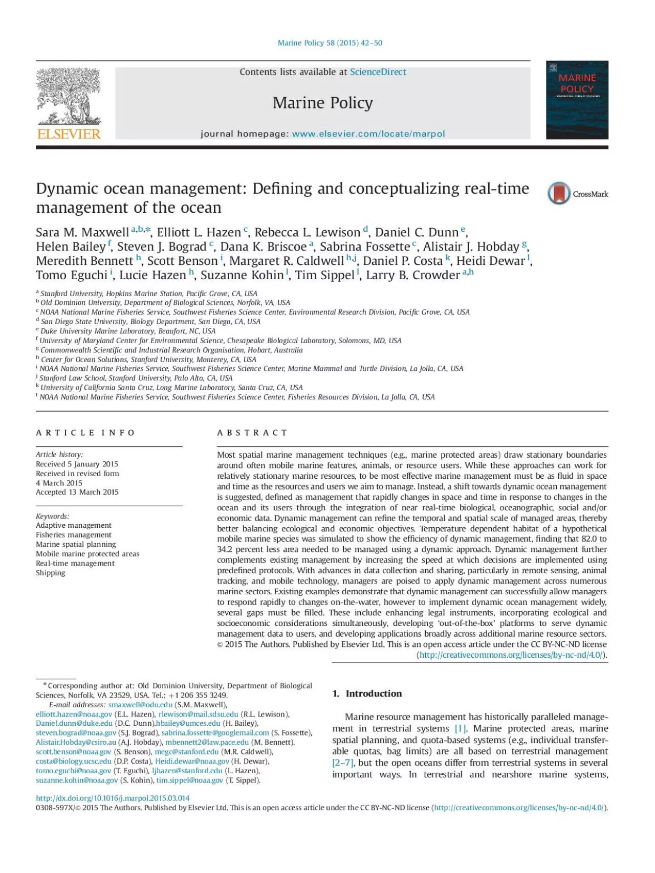 PDF-DynamicoceanmanagementDeningandconceptualizingrealtimemanagementofthe