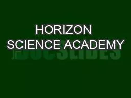 HORIZON SCIENCE ACADEMY