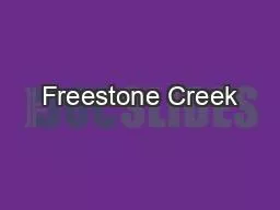 Freestone Creek