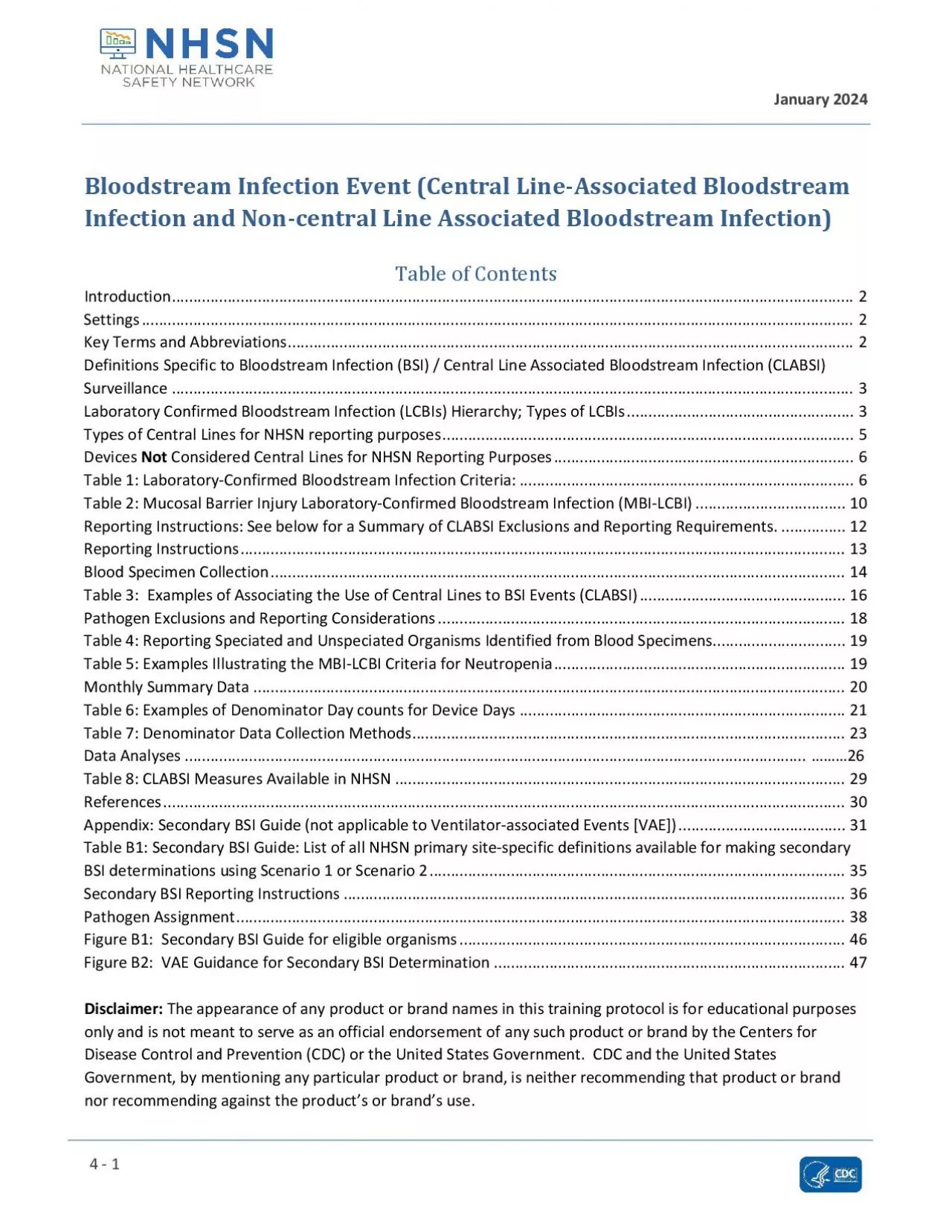 PDF-Bloodstream Infection Event Central LineAssociated Bloodstream Infect