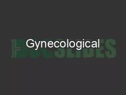 PDF-Gynecological