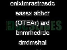 The Importance of Omega-3Nldfa-3 onlxtmrastrasdc eassx abhcr (OTEAr) ard bnmrhcdrdc drrdmshal