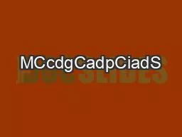 MCcdgCadpCiadS