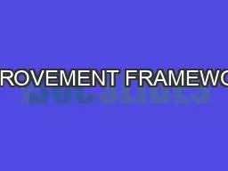 PDF-IMPROVEMENT FRAMEWORK