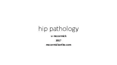 hip pathology