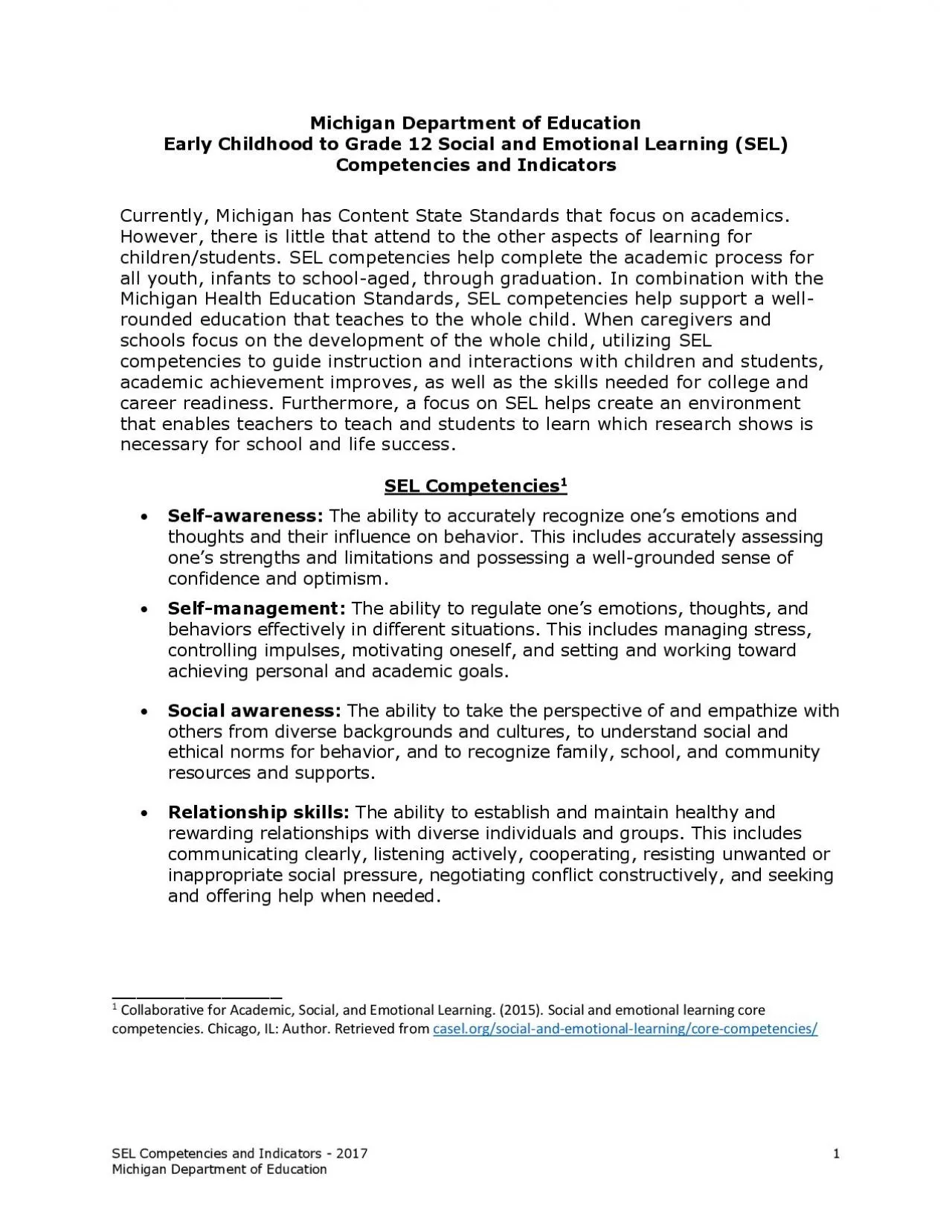 PDF-Competencies and Indicators