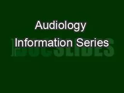 Audiology Information Series