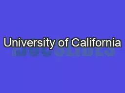 University of California