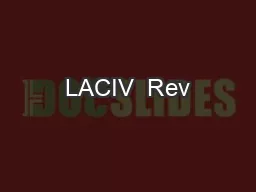 LACIV  Rev