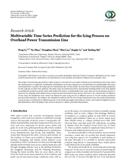 MultivariableTime Series Prediction for the Icing Process on Overhead Power Transmission