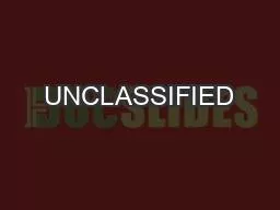 UNCLASSIFIED