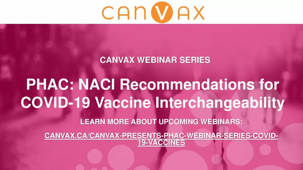 PDF-CANVAX WEBINAR SERIES