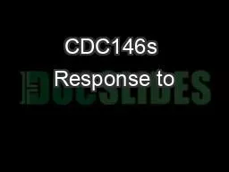 PDF-CDC146s Response to