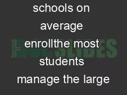 PDF-Division I schools on average enrollthe most students manage the large