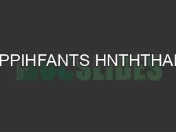 APPIHFANTS HNTHTHAIS