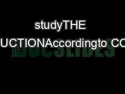 studyTHE INTRODUCTIONAccordingto CONSORT