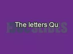 The letters Qu