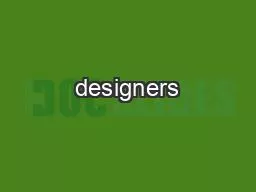 designers