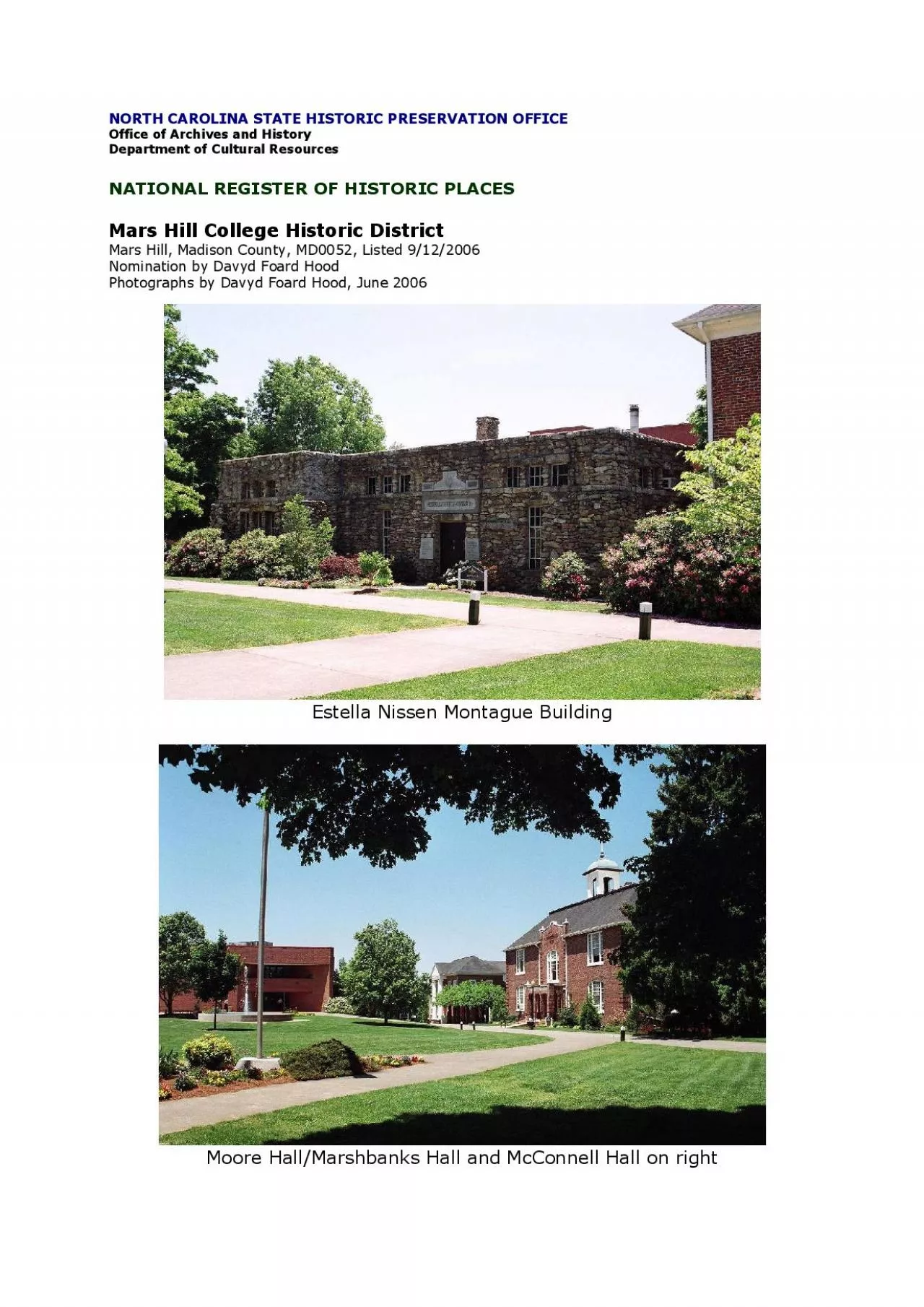 PDF-ORTHCAROLINASTATEHISTORICPRESERVATIONOFFICEOfficeofArchivesandHistory