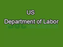 US Department of Labor