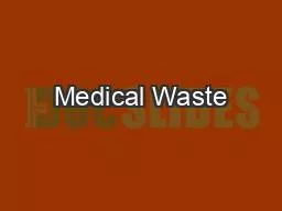 Medical Waste