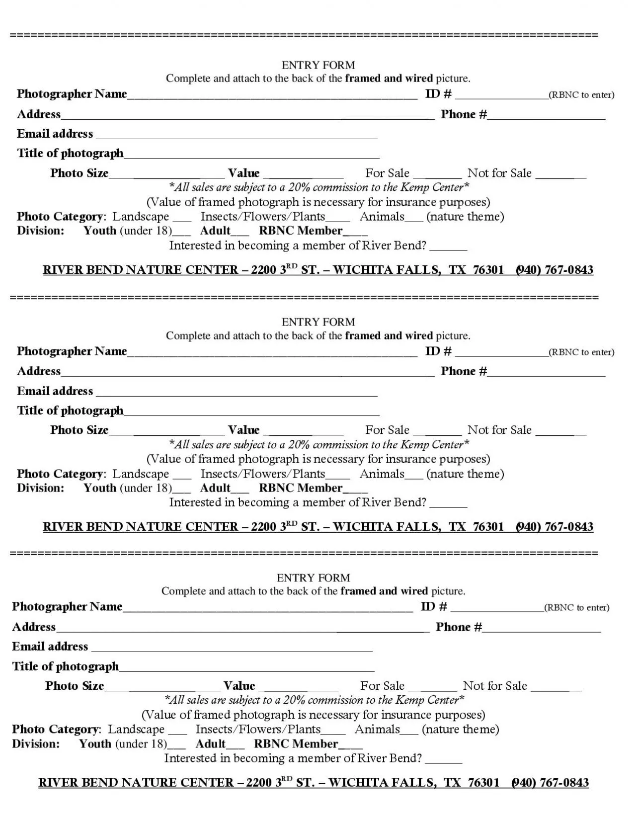 PDF-ENTRY FORM