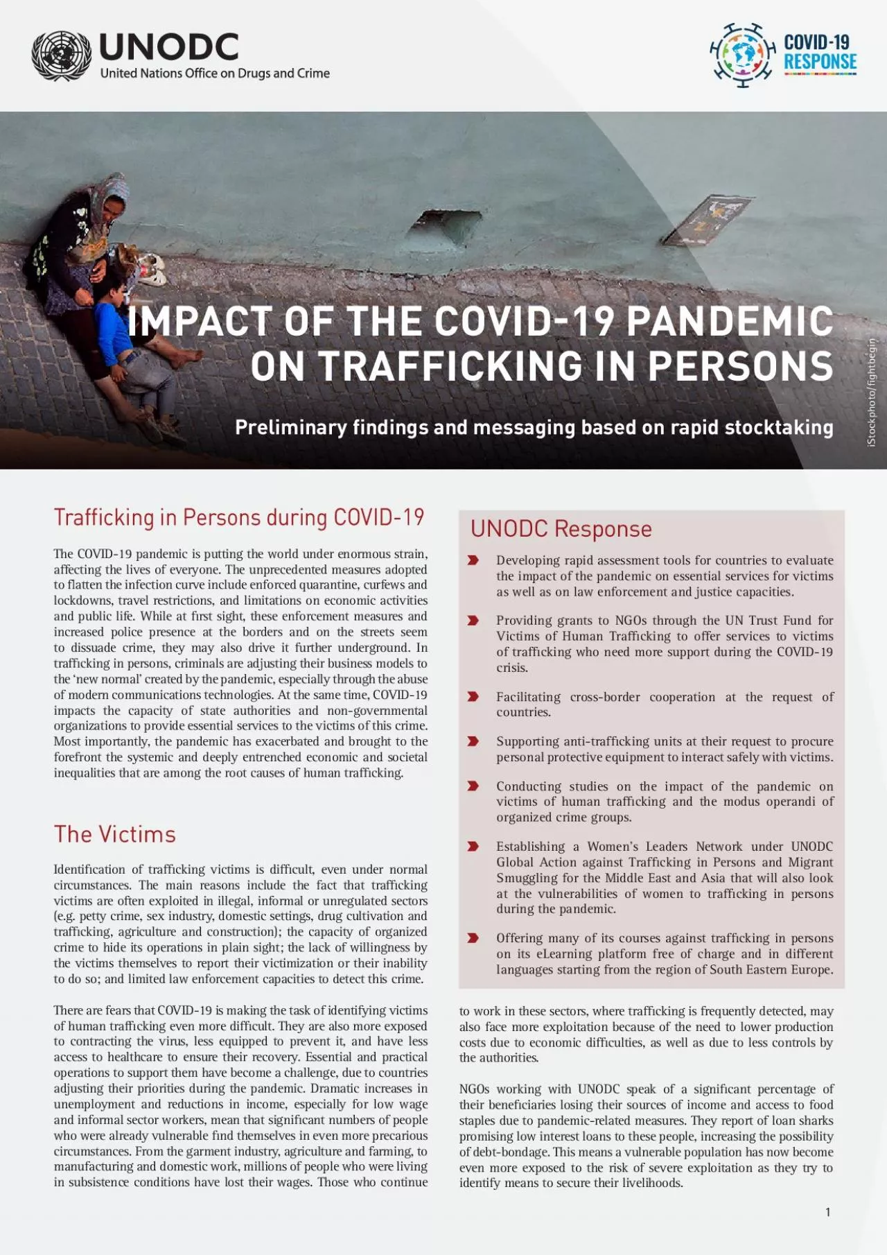 PDF-Trafficking in Persons during COVID19The COVID19 pandemic is putting