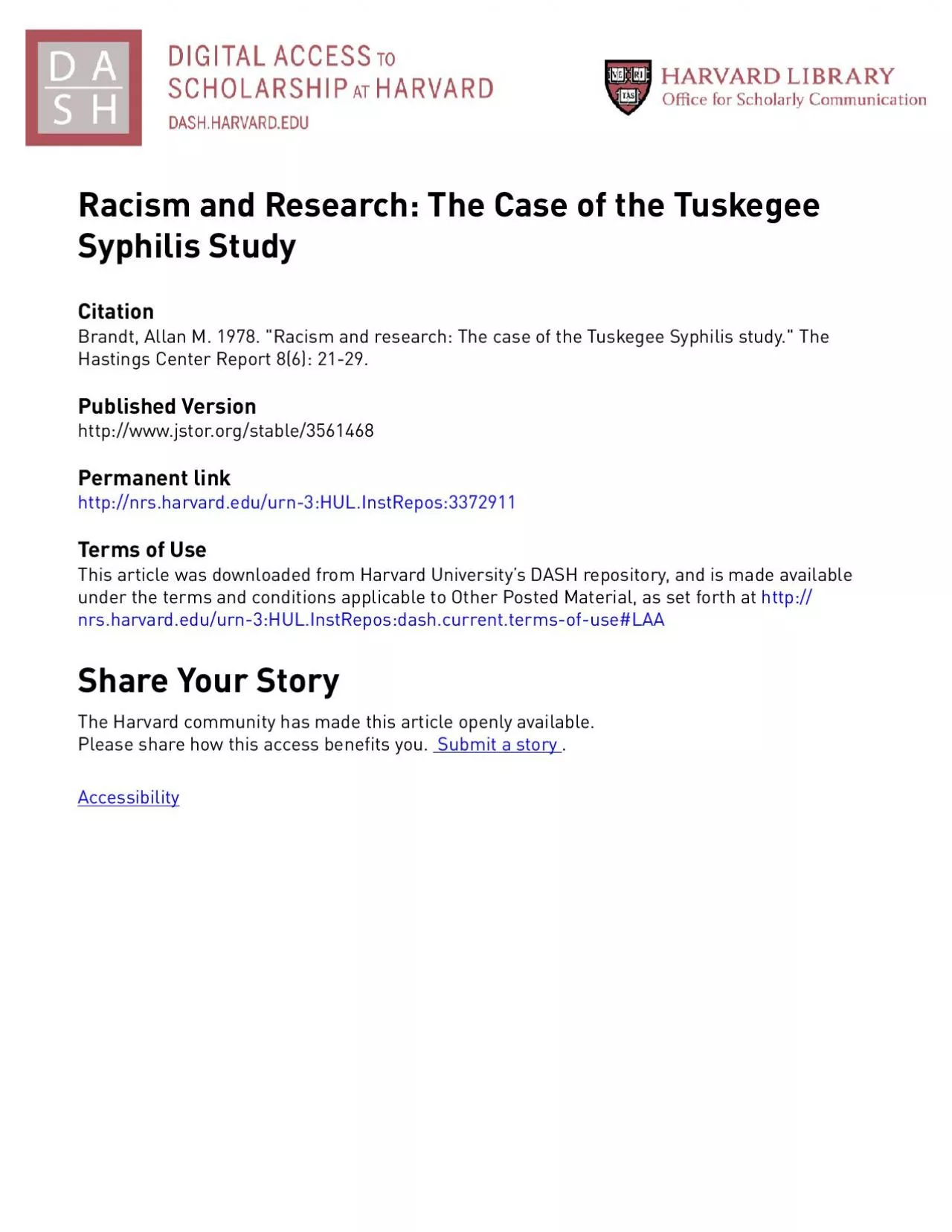 PDF-THE EXPERIMENT AND HEWS ETHICAL REVIEW Racism and Research The Case of