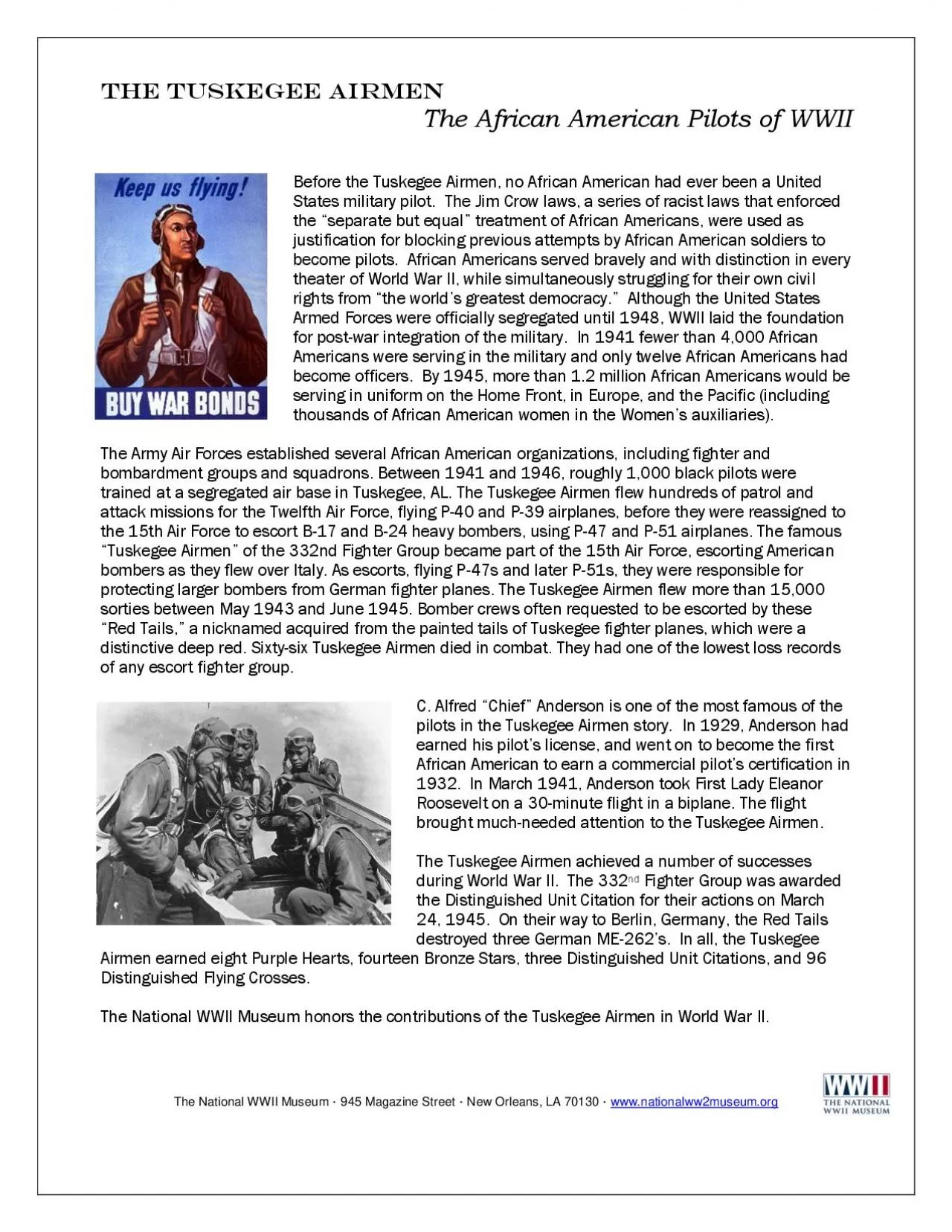 PDF-THE TUSKEGEE AIRMEN