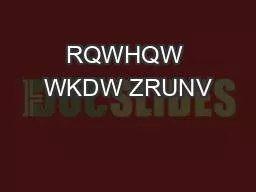 RQWHQW WKDW ZRUNV