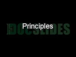 Principles