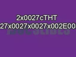 2x0027cTHT TTcc2x0027c x0027x0027x0027x0027x002E0031Tx00270066002Ex00