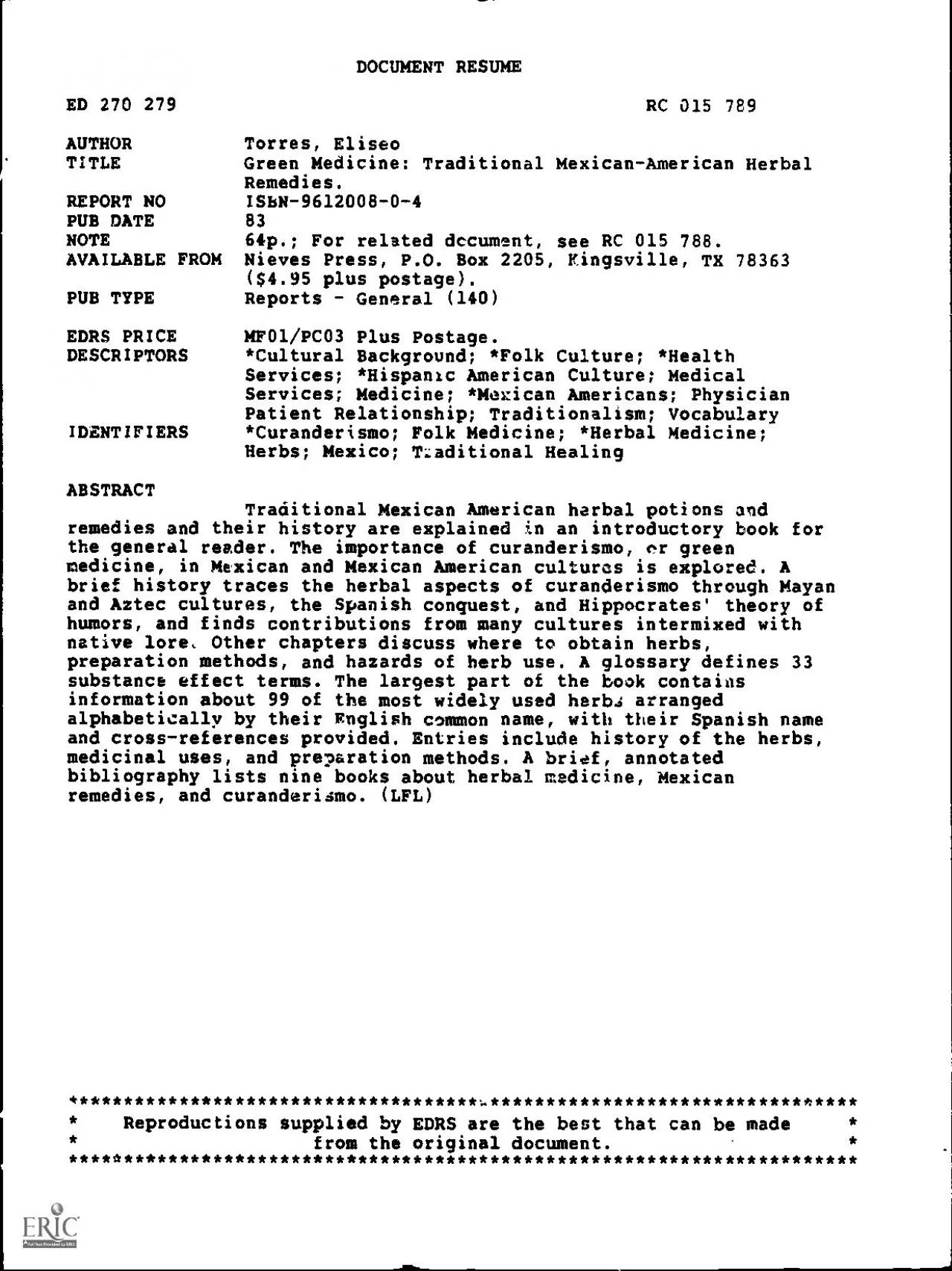 PDF-ED 270 279AUTHORTITLEREPORT NOPUB DATENOTEAVAILABLE FROMPUB TYPEEDRS P