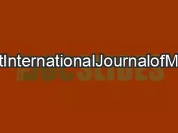 ContentslistsavailableatInternationalJournalofMedicalInformaticsjourna