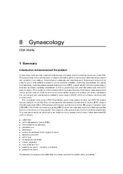 8Gynaecology