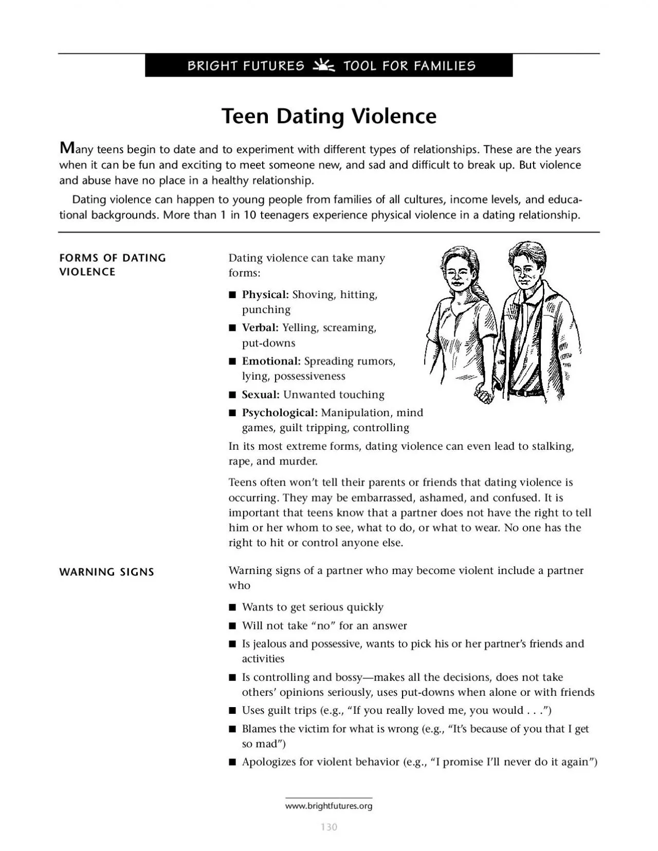 PDF-een Dating ViolenceFORMS OF DATINGDating violence can take manylling s