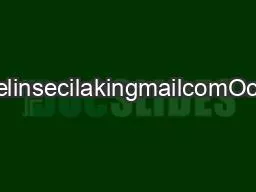 PDF-SelinSecilAkinPhDEmailselinsecilakingmailcomOctober2020CurrentPosition