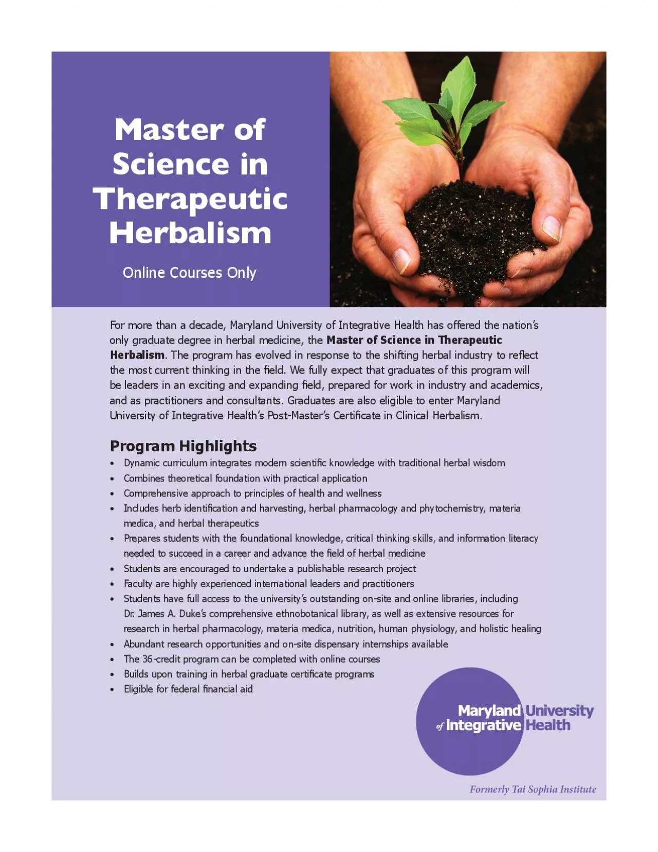 PDF-Master of Science in Therapeutic Herbalism