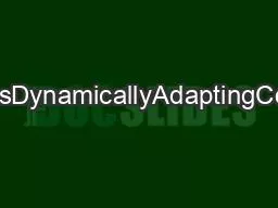 PermutableCompiled30eriesDynamicallyAdaptingCompiled30erieswithoutReco