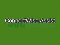 ConnectWise Assist