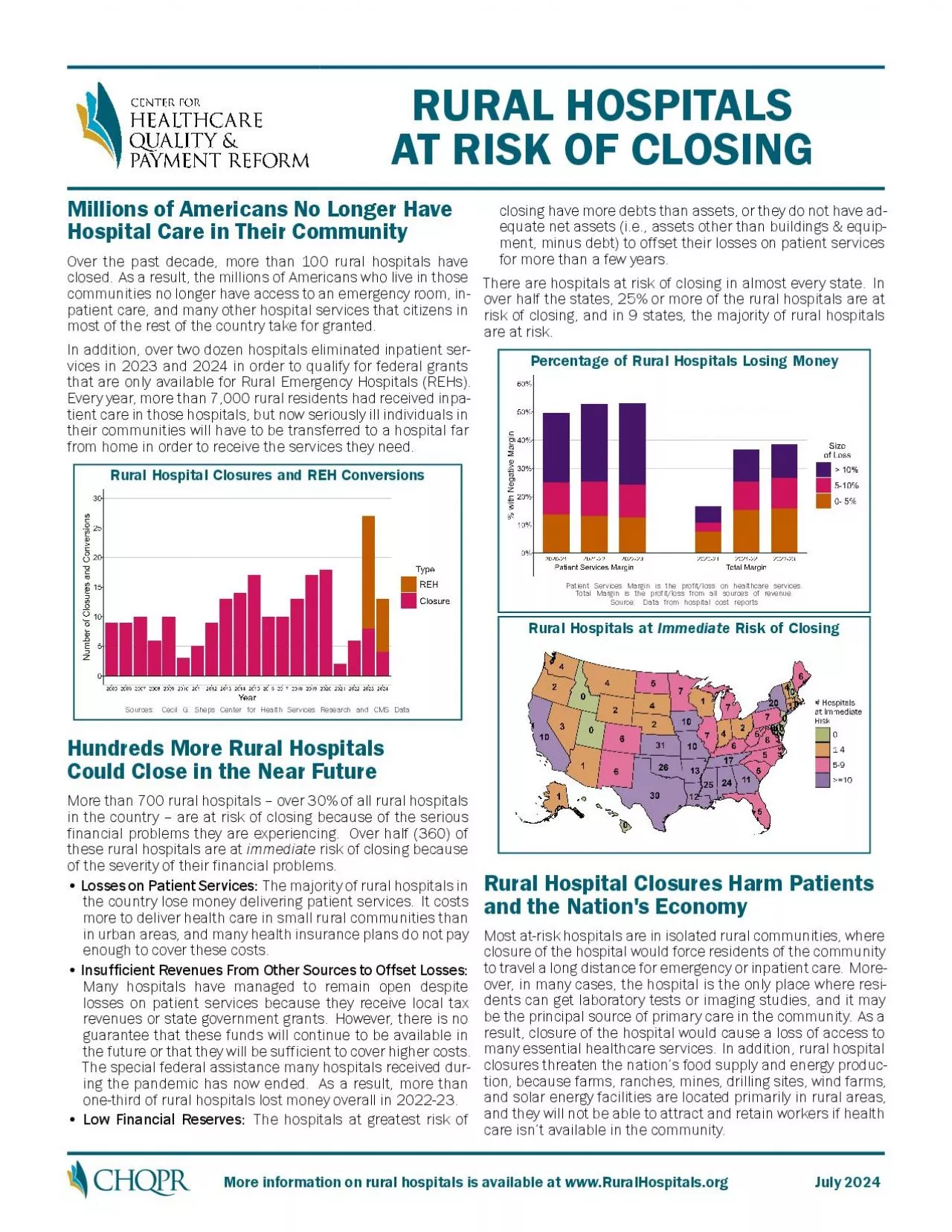 PDF-More information about rural hospitals is available at