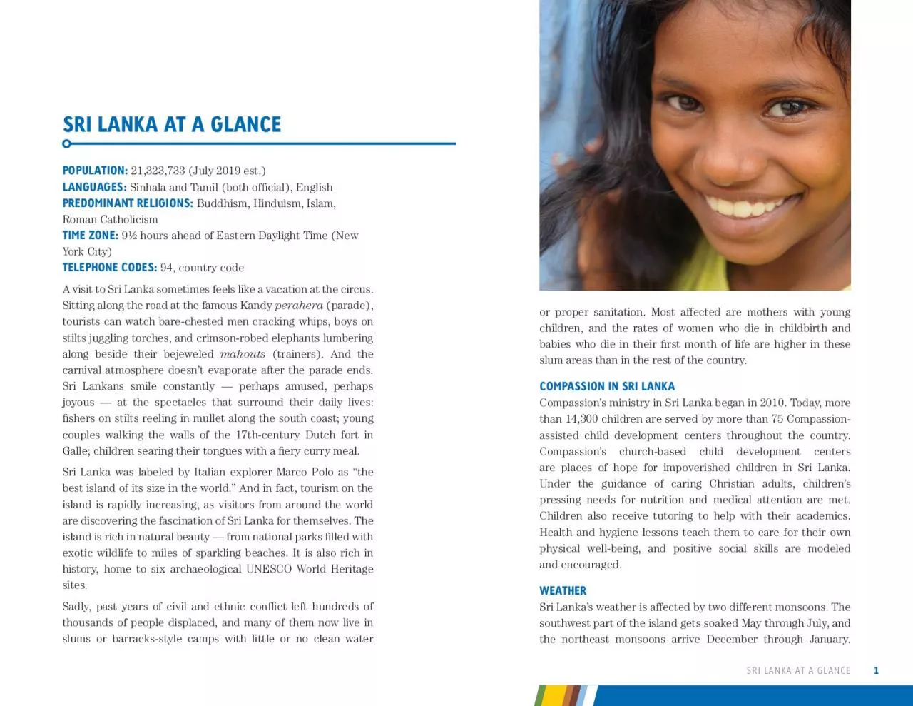 PDF-SRI LANKA AT A GLANCE