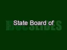 State Board of