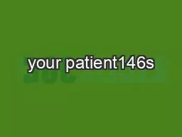your patient146s