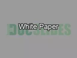 White Paper