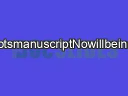 AutonomousRobotsmanuscriptNowillbeinsertedbytheeditor