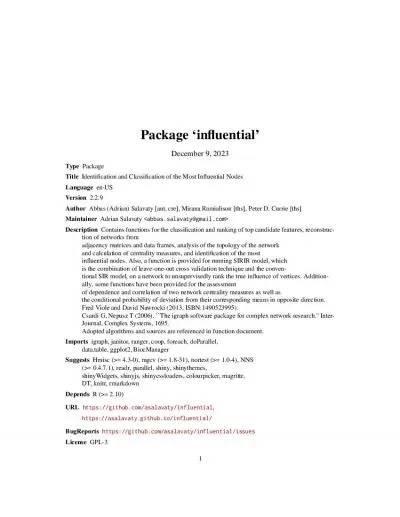 Packagein3uentialJuly172021TypePackageTitleIdenti2cationandClassi2cati