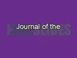 Journal of the
